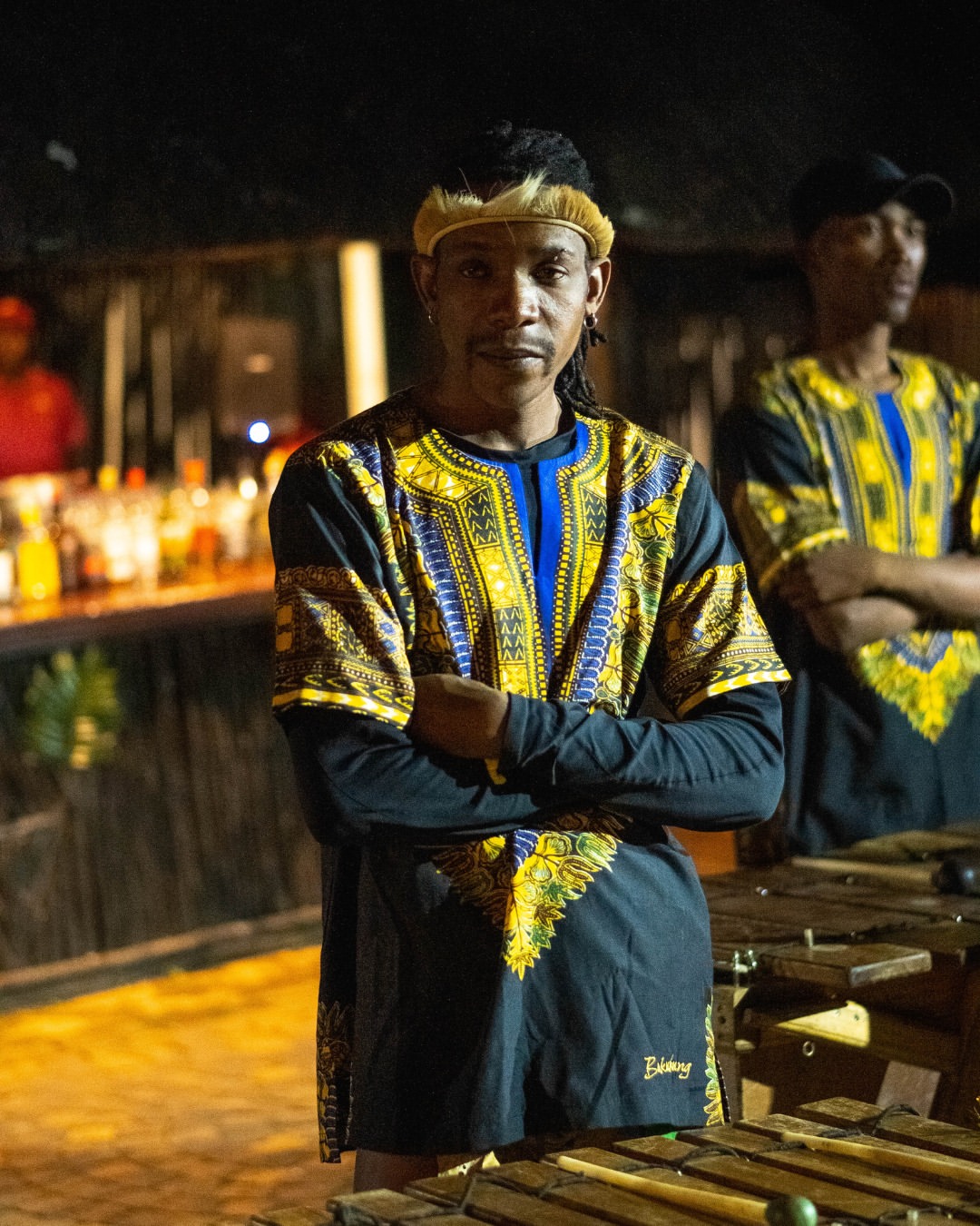 Portrait in traditional attire